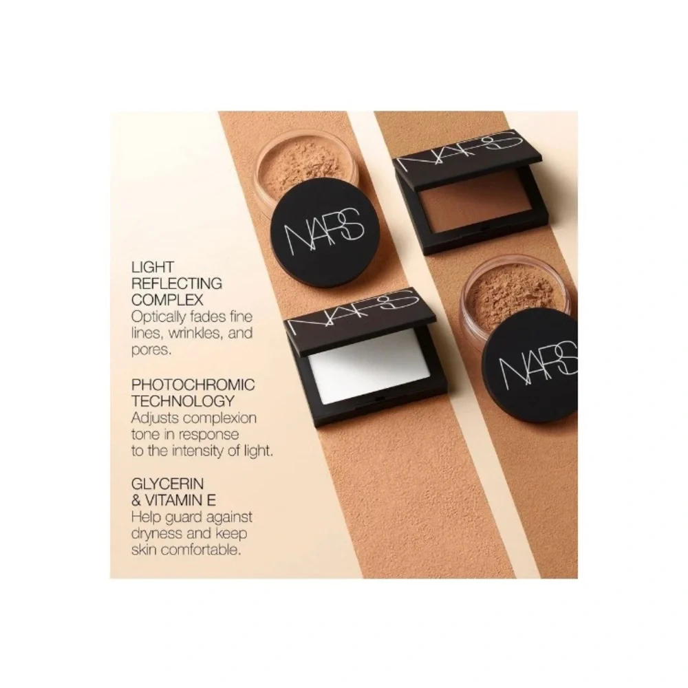 NARS Light Reflecting Pressed Setting Powder Translucent Crystal BEST SELLING - Picture 6 of 11